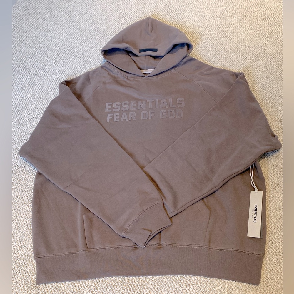 New Essentials - Fear of God Wood Hoodie Authentic